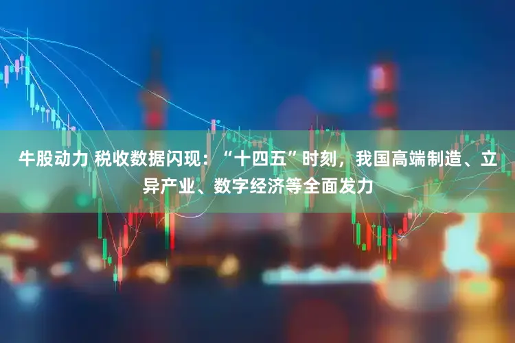 牛股动力 税收数据闪现：“十四五”时刻，我国高端制造、立异产业、数字经济等全面发力