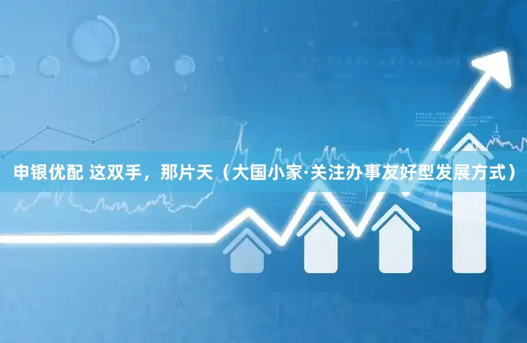 申银优配 这双手，那片天（大国小家·关注办事友好型发展方式）